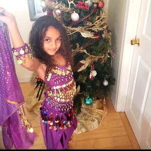 Belly dancers 4 to 6 children costume